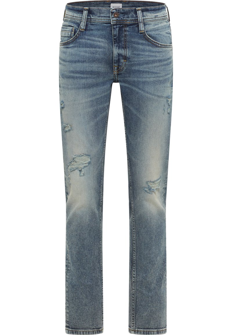 mustang Slim fit jeans blauw mustang Slim fit jeans blauw