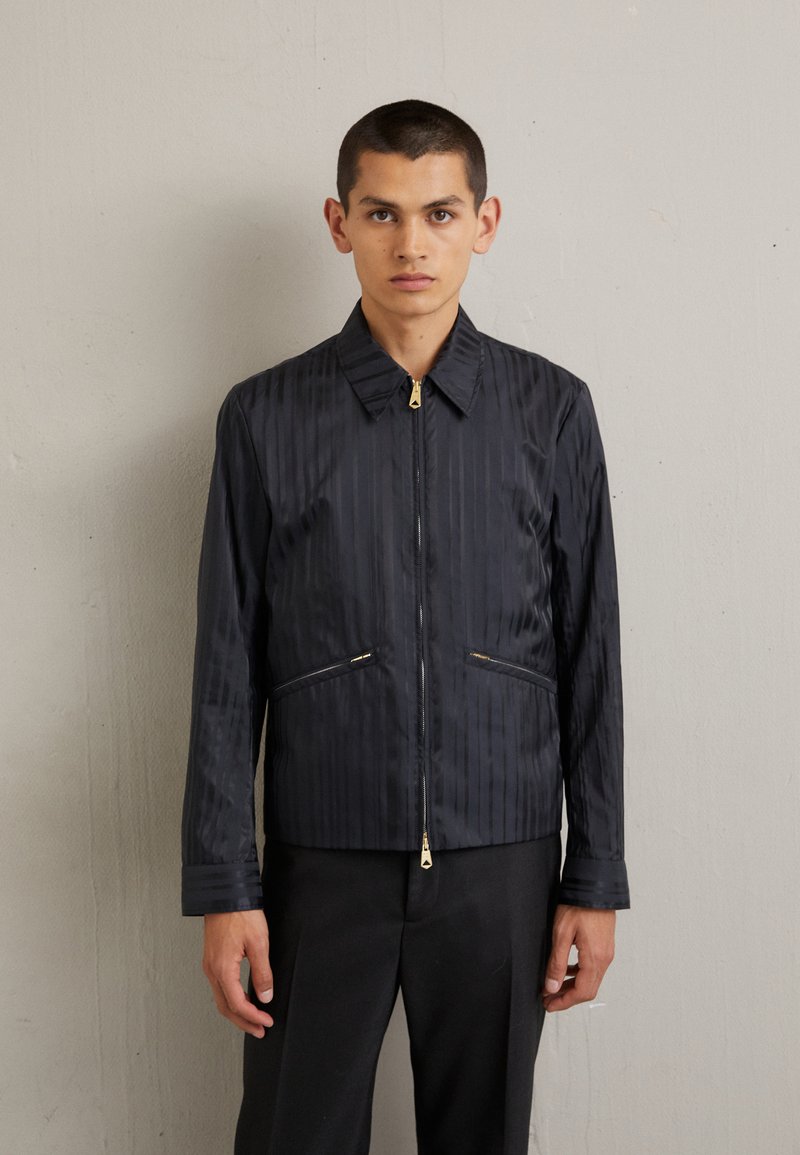 Paul Smith REGULAR FIT ZIP FRONT JACKET Summer jacket black Zalando.co.uk