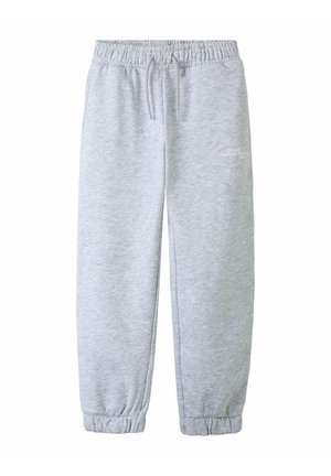BARREL FIT - Pantalon de survêtement - light grey melange