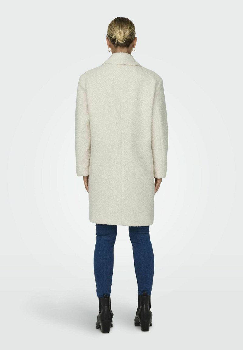 ONLY EINFARBIGER - Klassischer Mantel - whisper white/offwhite  