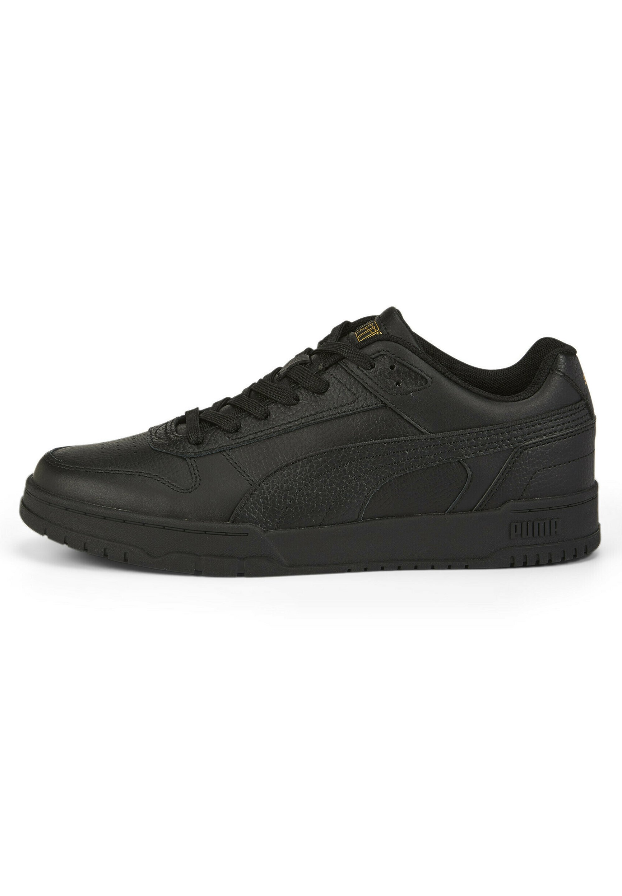 Puma GAME - Sneakers laag - black/team gold/zwart - Zalando.nl