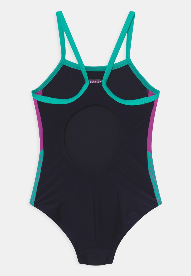 Kinder Bikinis | Speedo DIVE Badeanzug true navy/neon orchid/tile/dunkelblau - GV01534 Kinder Bikinis | Speedo DIVE Badeanzug true navy/neon orchid/tile/dunkelblau - GV01534