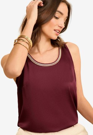 Love & Roses SCOOP NECK REGULAR FIT - Blúz - red