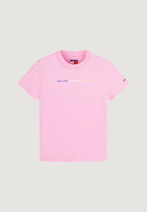 Tommy Jeans, DW0DW22905 - T-shirt print - pink