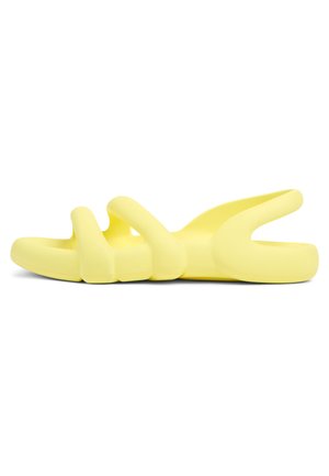 KOBARAH FLAT - Badslippers - yellow