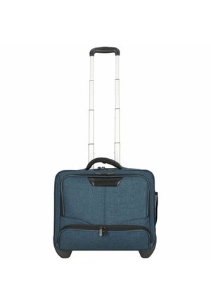 2 ROLLEN BUSINESS 46 CM LAPTOPFACH - Wheeled suitcase - petrol