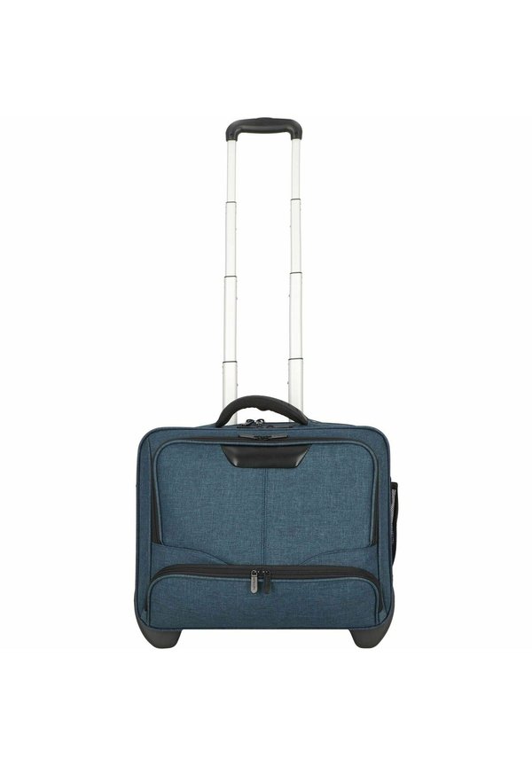2 ROLLEN BUSINESS 46 CM LAPTOPFACH - Trolley - petrol