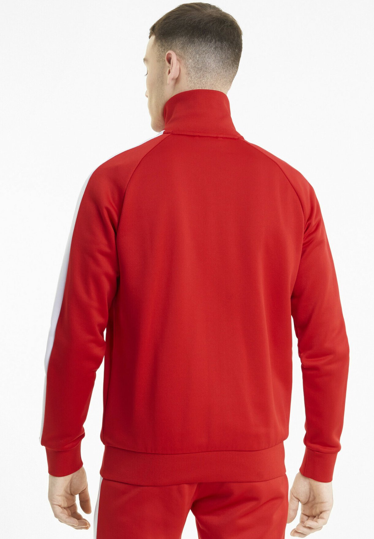 Puma ICONIC T7 PT - Sweatjacke - high risk red/rot - Zalando