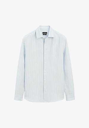 Massimo Dutti, Hemd - mottled light blue