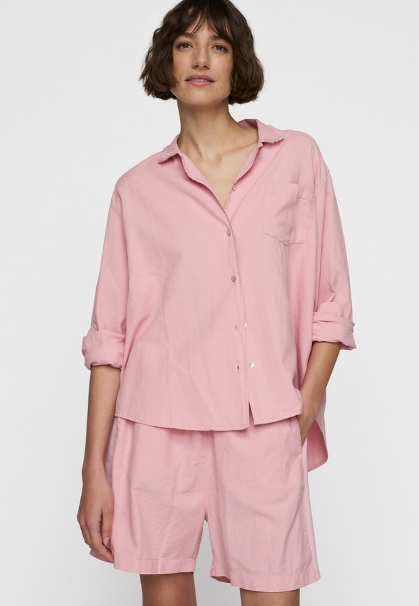 Hemdbluse - bright raspberry