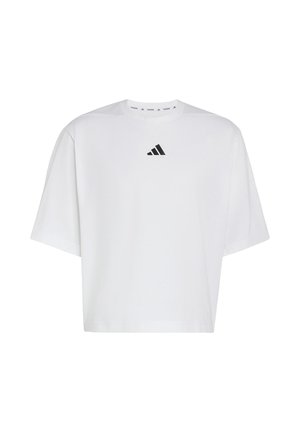 adidas Performance, ADIDAS PERFORMANCE D4T PRIMELIFT SHORT T-SHIRT - T-Shirt print - white