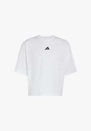 adidas Performance, ADIDAS PERFORMANCE D4T PRIMELIFT SHORT T-SHIRT - T-Shirt print - white