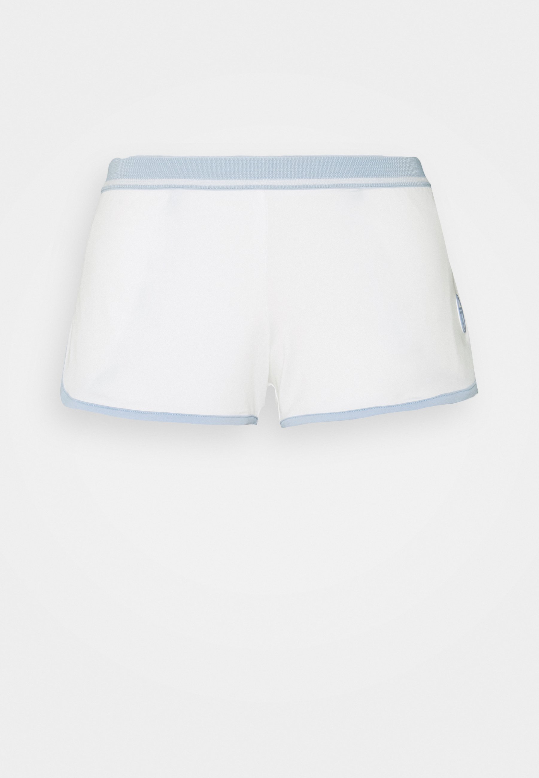 Sergio Tacchini SHORTS WOMAN - Pantaloncini sportivi - blanc de  blanc/kentucky blue/avorio - Zalando.it
