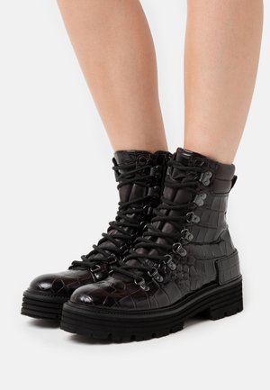 ELA - Bottines à plateau - schwarz