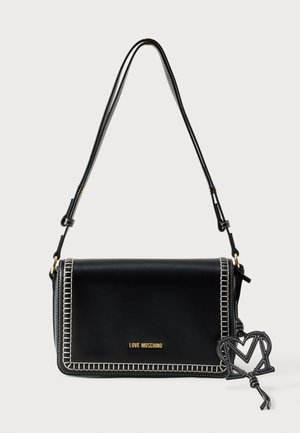 LADDER STITCH - Τσάντα χειρός - black