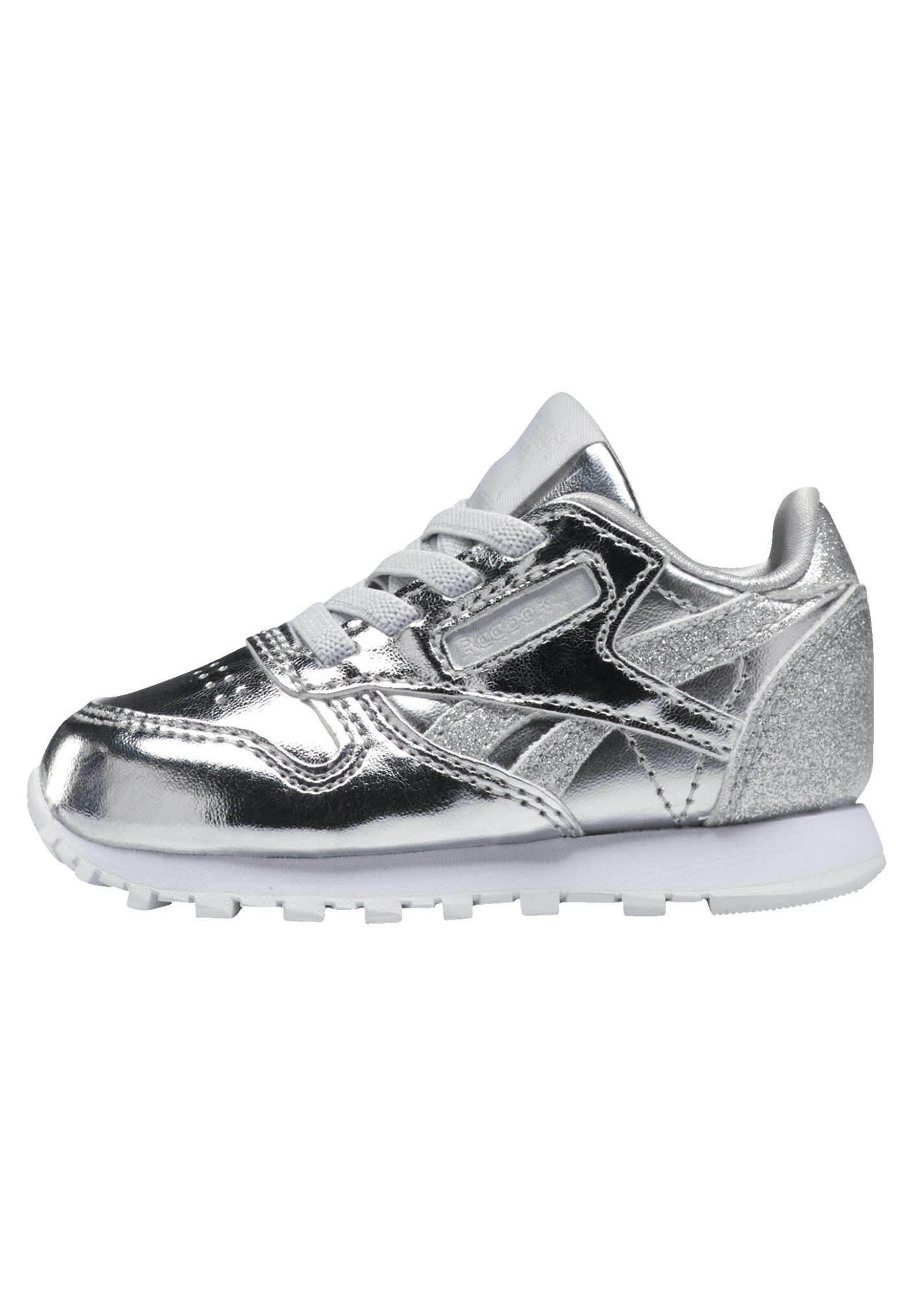 silver classic reeboks