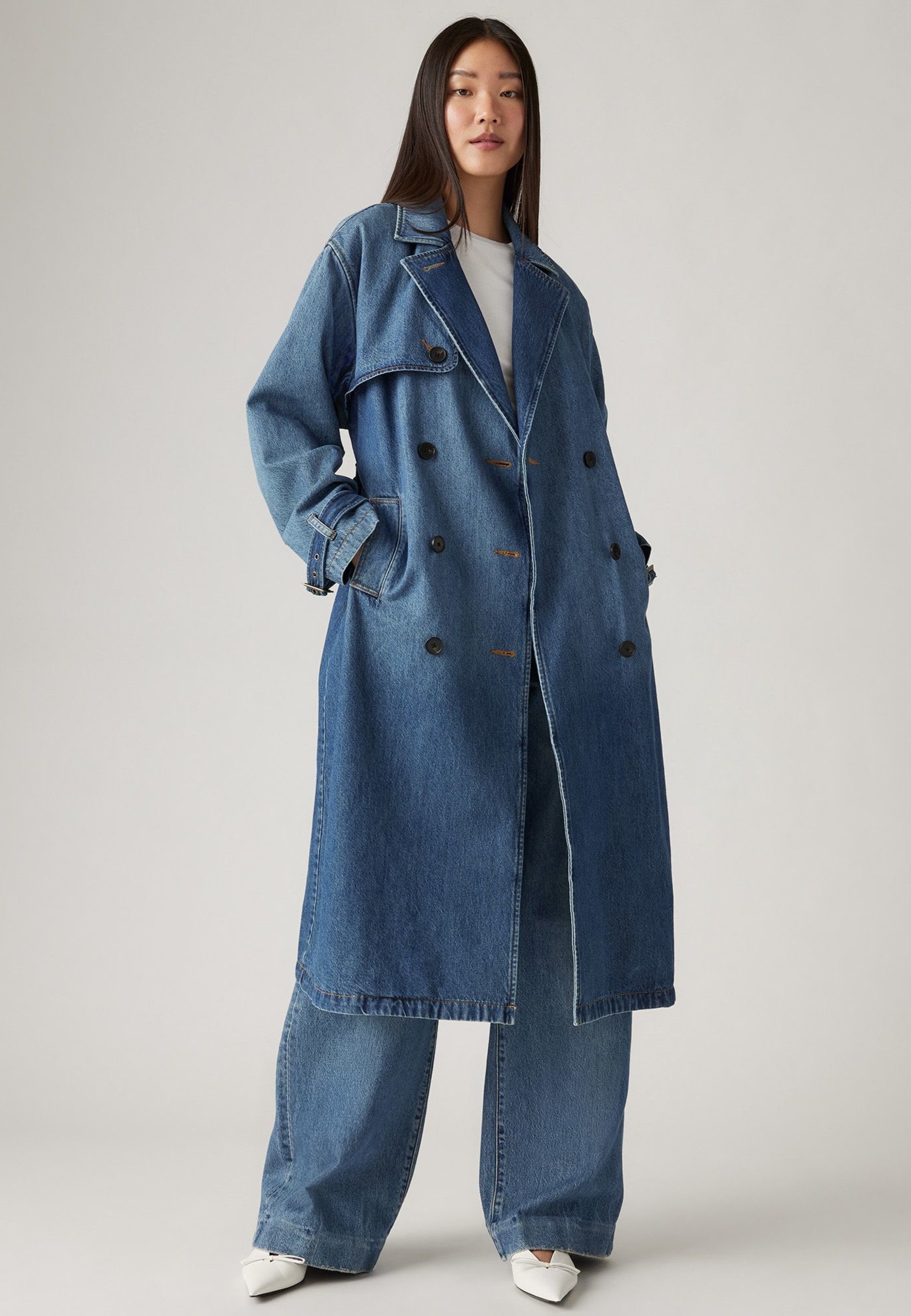 Levi's® SPADE TRENCH - Trenchcoat - let's get lost again/blue