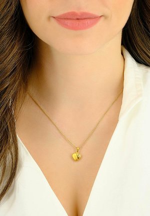 MUAU Schmuck, Pendentif - gelbgoldfarben
