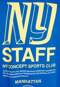 NY CONCEPT DIMENTION HOOD UNISEX  - Mikina - cobolt blue