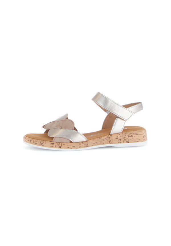 Riemensandalette - beige