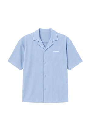 Pegador, TROY PLISSEE SUMMER SHIRT - Košeľa - ocean blue