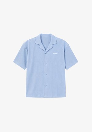Pegador, TROY PLISSEE SUMMER SHIRT - Majica - ocean blue