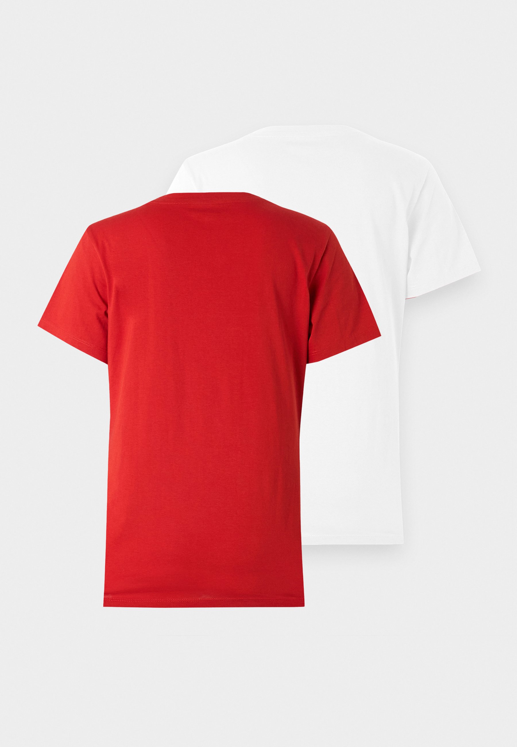 Calvin Klein Jeans PLUS MONOLOGO SLIM TEE 2 PACK - T-shirt