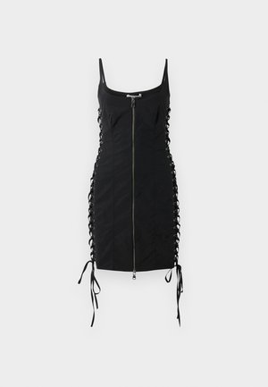 LACED DRESS - Robe de soirée - black