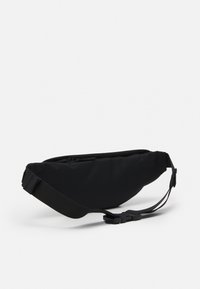 Nike Sportswear HERITAGE WAISTPACK UNISEX - Bolsa de cintura - black/mystic hibiscus