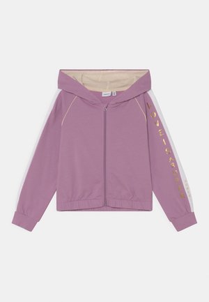 NKFLIVA - Felpa con zip - smoky grape
