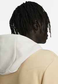 Nike Sportswear M NSW TCH FLC S FZ WR - Felpa con zip - sesame light orewood brown light photo blue