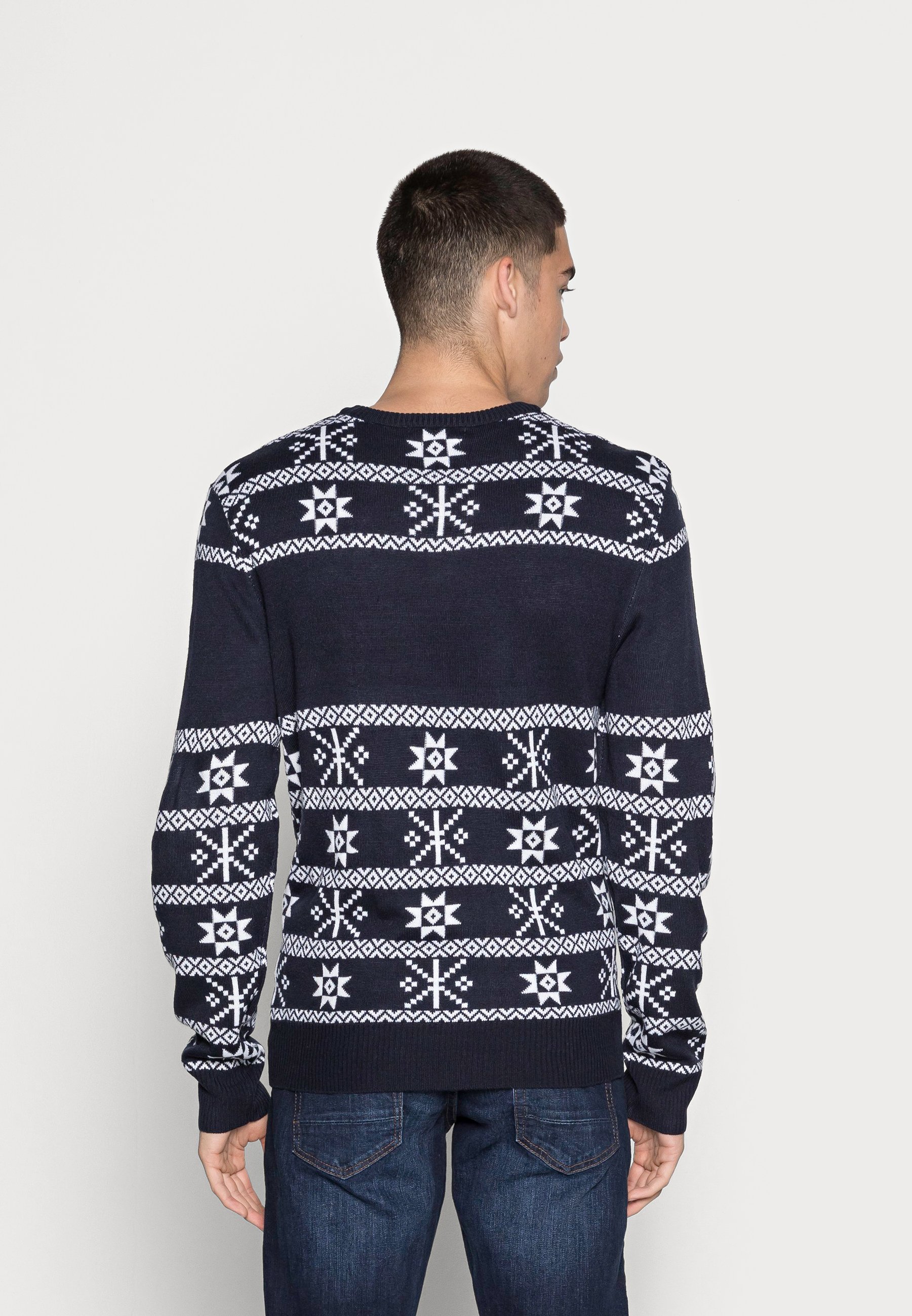 CHRISTMAS JUMPER - Jumper - dark blue 