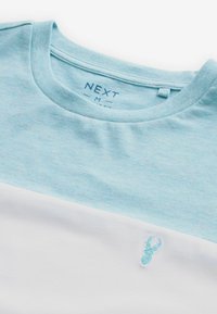 Next BLOCK REGULAR - T-shirts print - blue