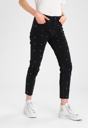 Skinny džíny - black denim