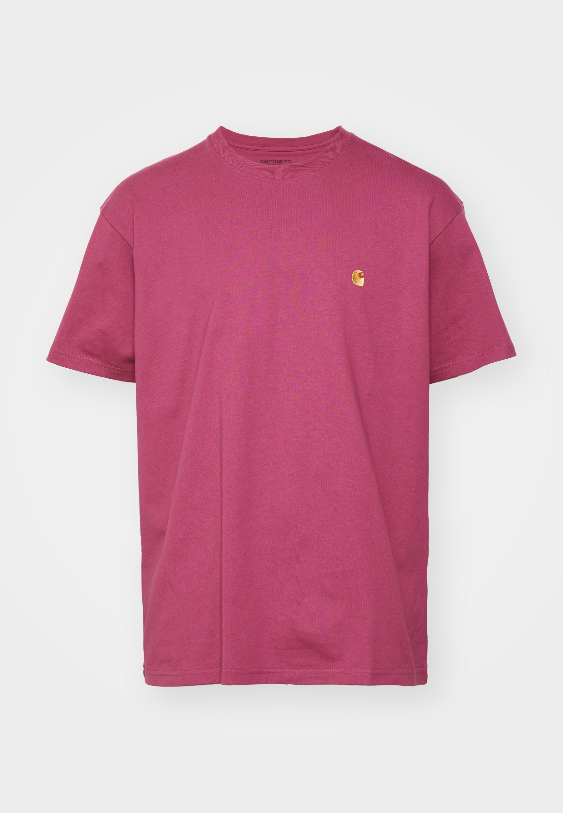 Tシャツ・カットソー Carhartt Wip S S Chase Dusty Fuchsia Gold Cotton T-Shirt Carhartt WIP - Chase Dusty Fuchsia/Gold - T-Shirt | Impericon