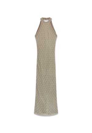 Guess, GESTRICKT LANG DRESS - Robe longue - beige