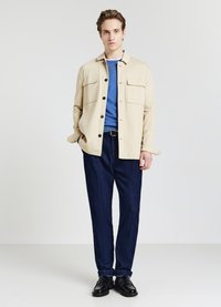 Calliope CAMICIA CON TASCHE APPLICATE - Giacca leggera - beige