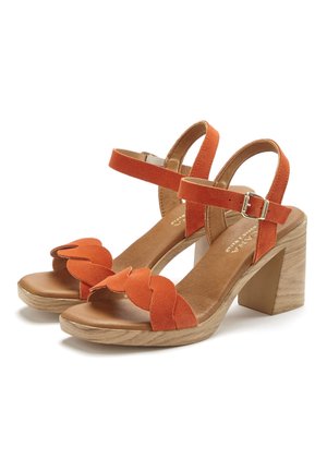 LASCANA High heeled sandals - orange