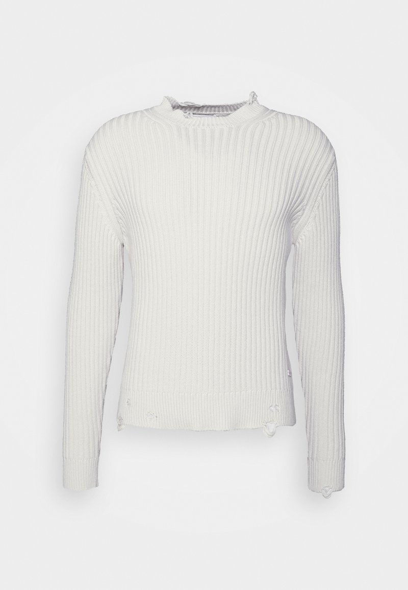 Herren T-shirts & Polos | Han Kjøbenhavn CREWNECK Strickpullover off white/offwhite - TE11300 Herren T-shirts & Polos | Han Kjøbenhavn CREWNECK Strickpullover off white/offwhite - TE11300