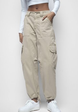 Pantalon cargo - beige