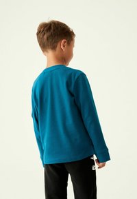 Baker by Ted Baker Tops ar garām piedurknēm - mottled dark blue