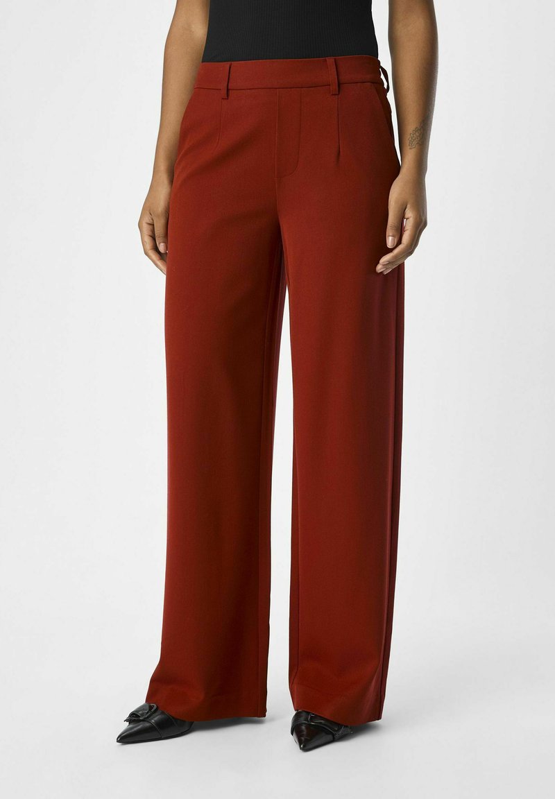 Object OBJLISA WIDE  - Pantalones - red dahlia