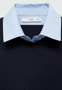 Mango Strickpullover - royal blue