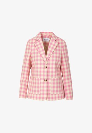 Coster Copenhagen, CHECKRED - Blazer - pink white check