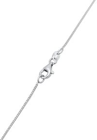 Collier en argent sterling avec un design délicat en maillons carrés et une fermeture à mousqueton. Texture lisse, finition hautement polie.