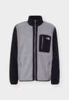 YUMIORI FULL ZIP - Яке от полар - grey/black