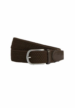 Flechtgürtel - dark brown