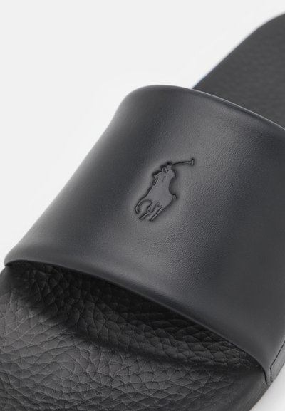 Polo Ralph Lauren SLIDE UNISEX - Mulas - black