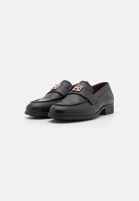 Tommy Hilfiger CLASSIC LOAFER - Slippers - black