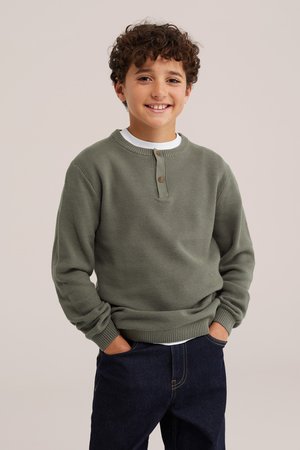 WE Fashion, Pullover - green